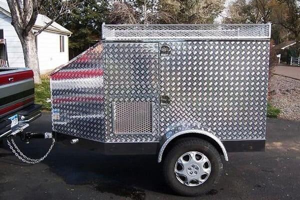 5 Bar Aluminum Diamond Plate for Trailers
