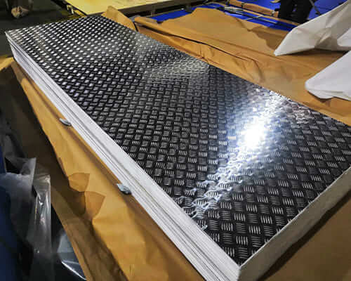 Aluminium Checker Plate for Caravans