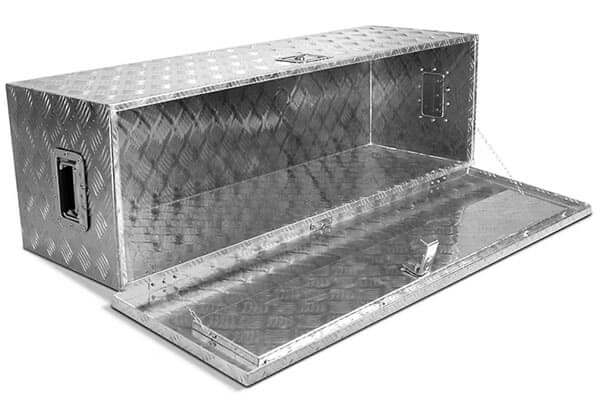 Toolbox Used 5 Bar Aluminum Diamond Plate